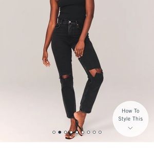 Curve Love 90s Ultra High Rise Straight Jeans